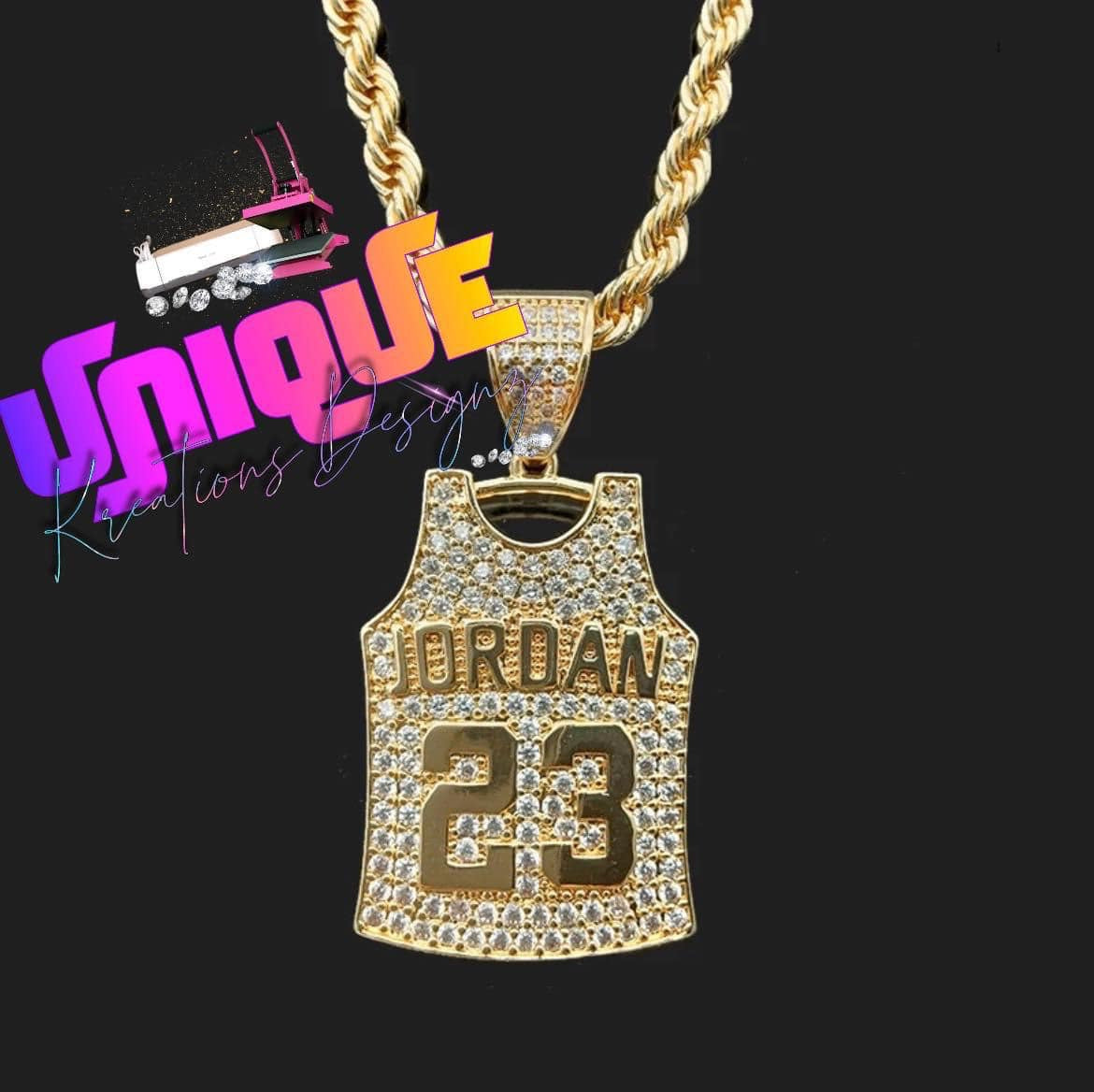 Jersey necklace