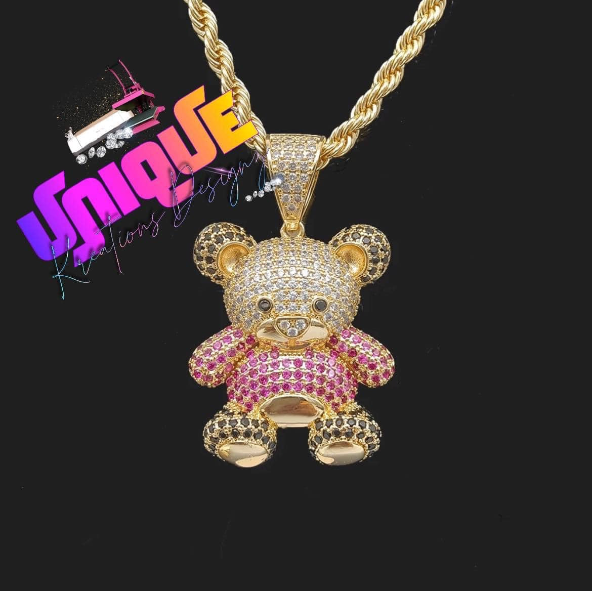 Bear necklace