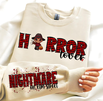 Horror lover sweater