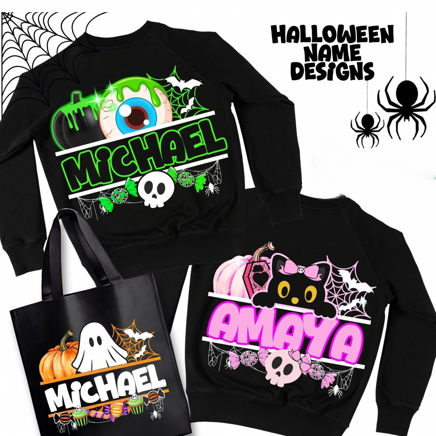 Halloween sweaters
