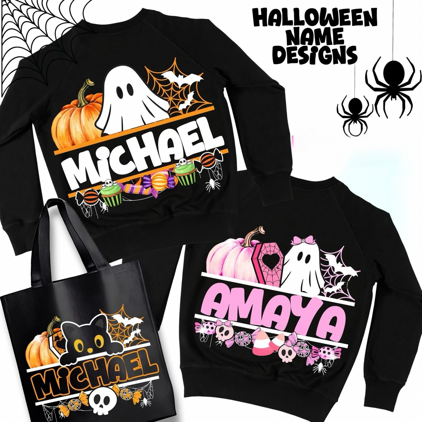 Halloween sweaters