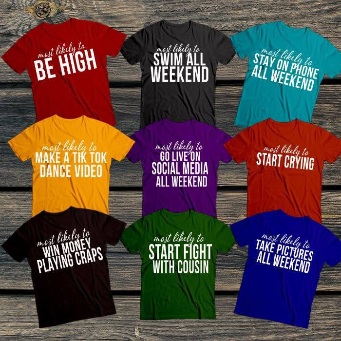 Family fun shirts