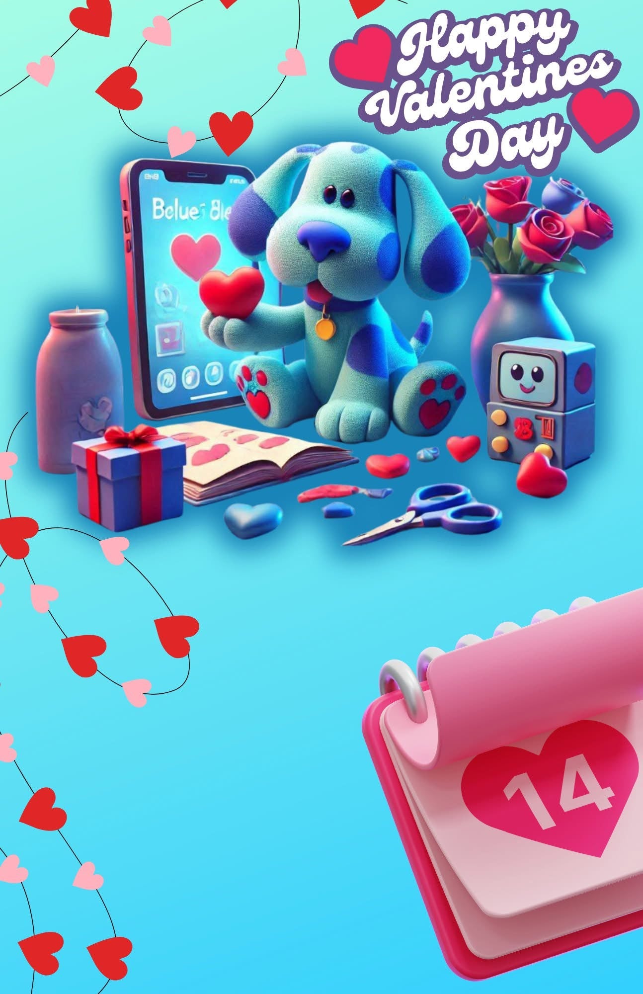 Valentine jumbo cards