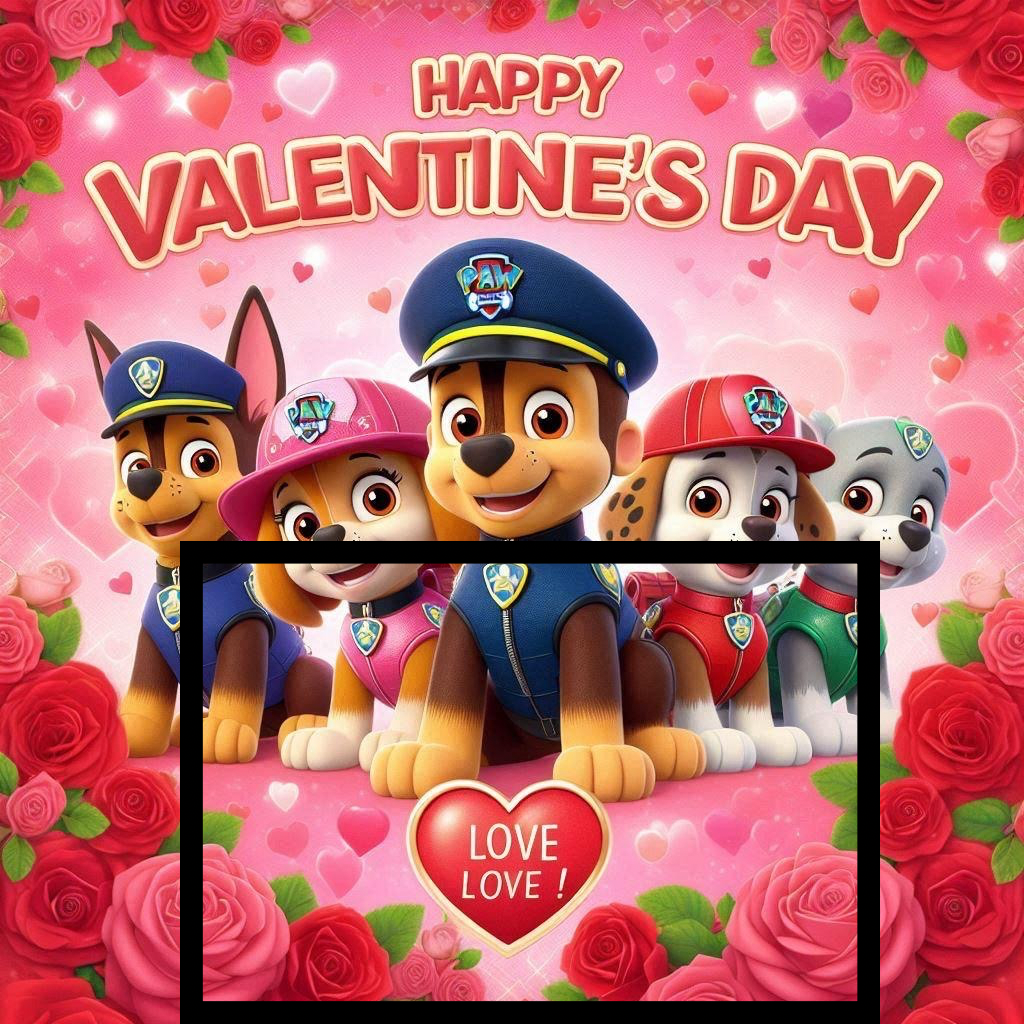 Valentine jumbo cards