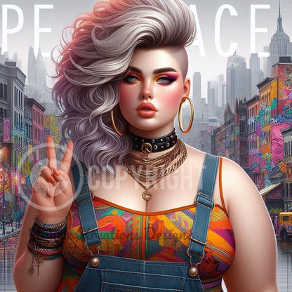 Digital art peace