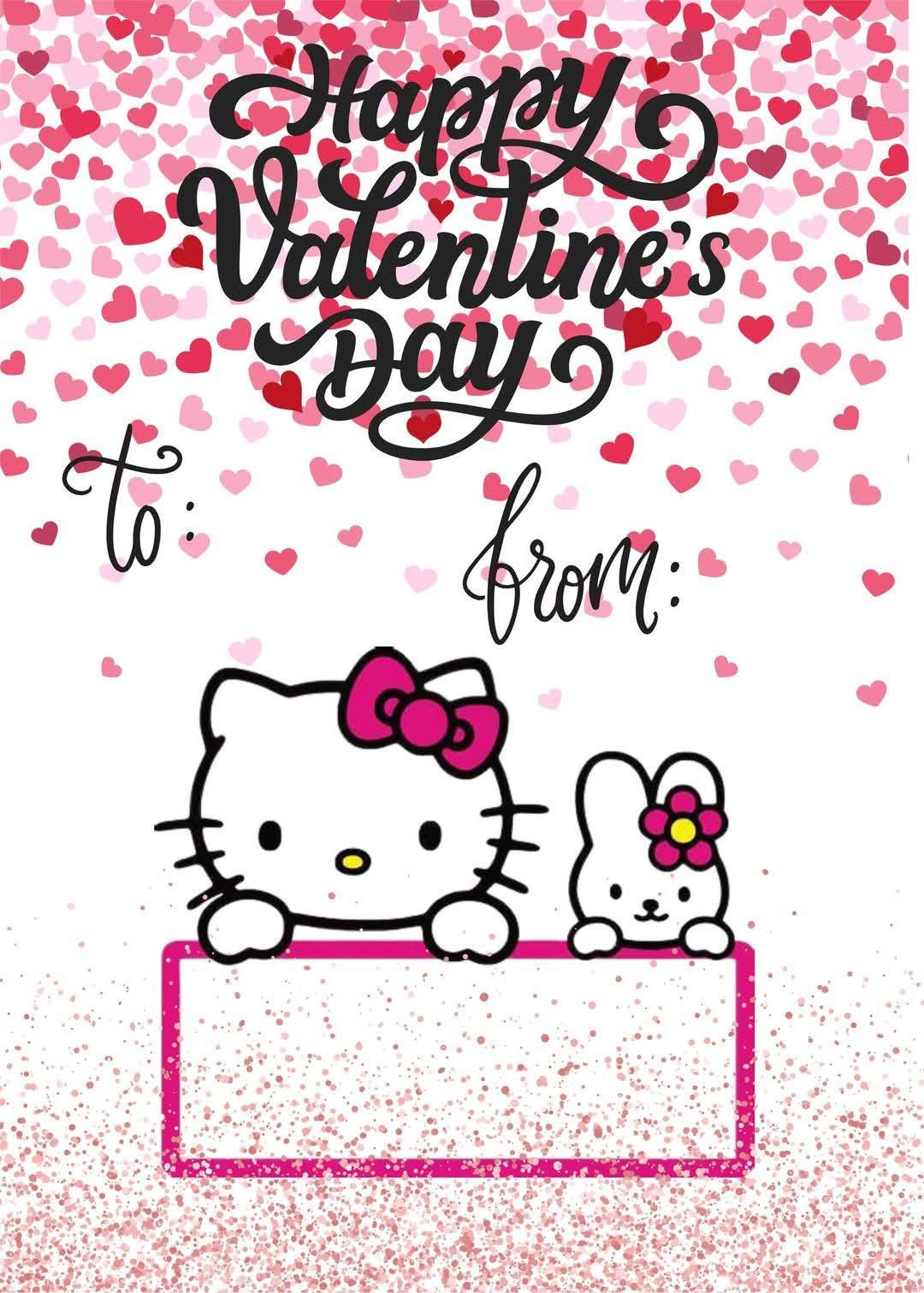 Valentine jumbo cards