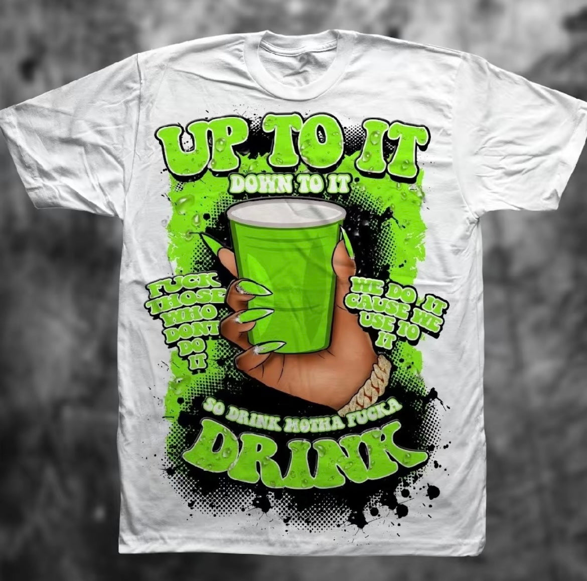 Up to it drink