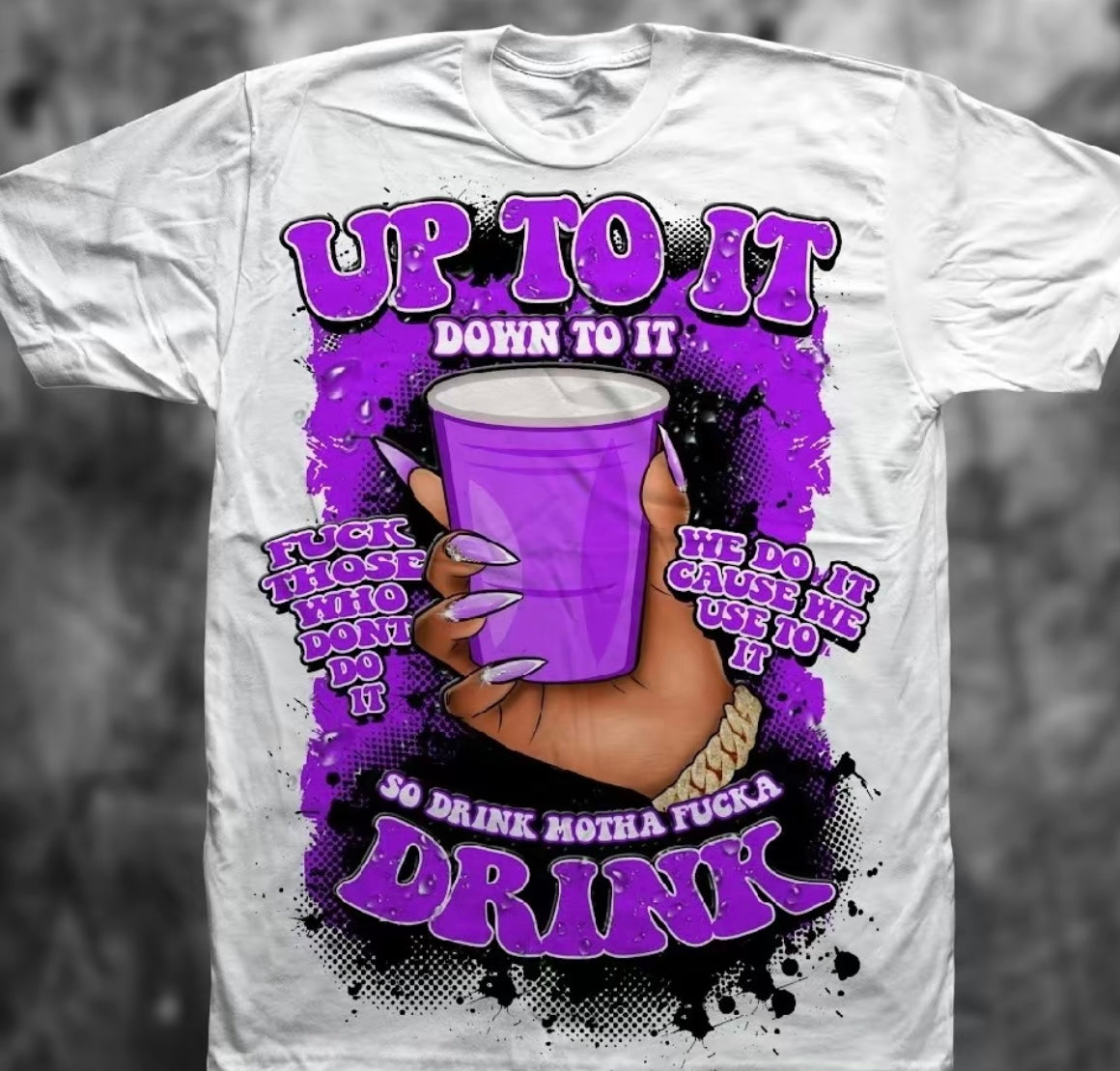 Up to it drink