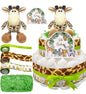 Giraffe Jungle diaper cake