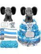 Elephant theme diaper cake