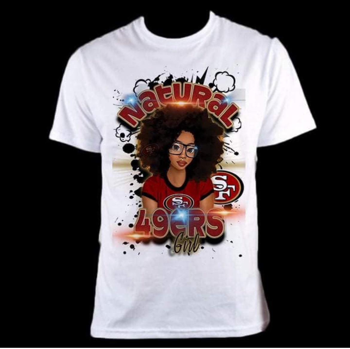 Natural nfl girl shirts