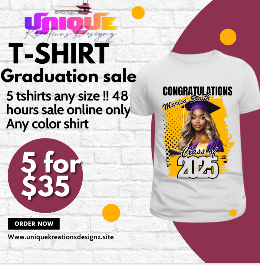 Graduation Tshirt sale