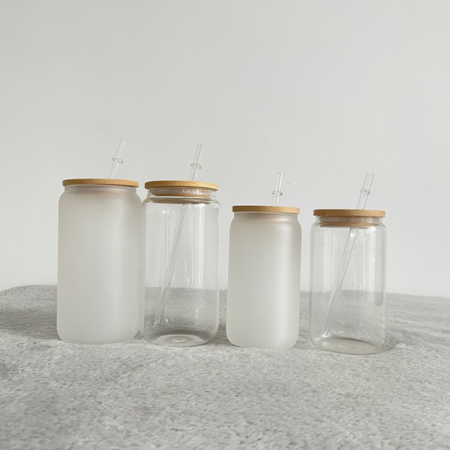Sublimation Glass Jars 25pc