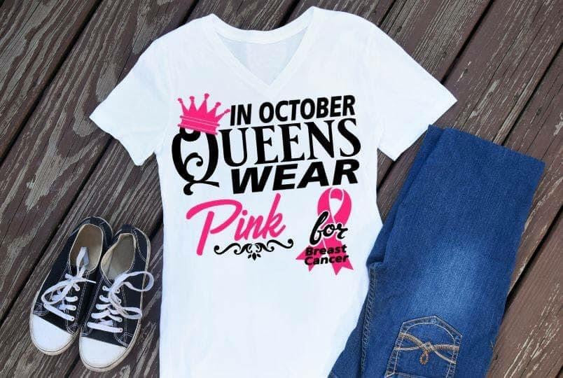 Queens wear pink