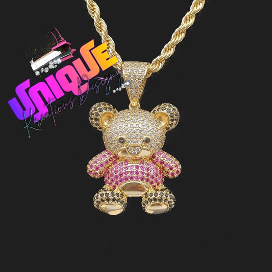 Bear necklace