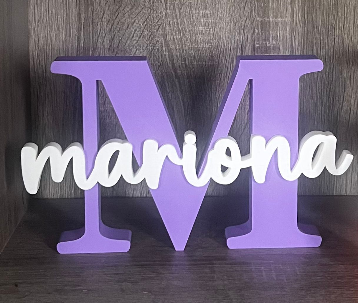 Initial name sign