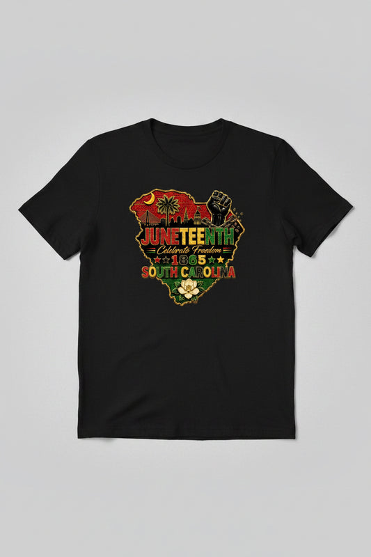South Carolina Juneteenth tshirt